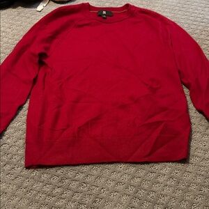 Banana Republic Vibrant Red Knit Top